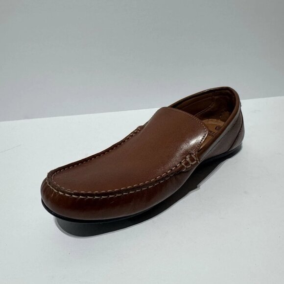 Johnston Murphy Mens Venetian Loafers Tan Size 10.5 M